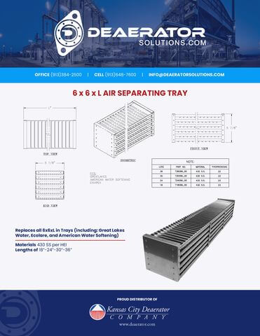 6x6xL Trays